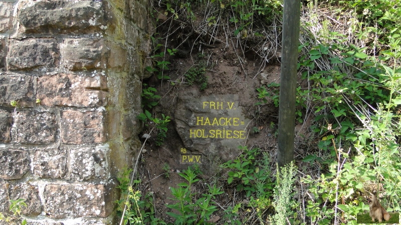 Ritterstein Nr. 121-2a Frh. v. Haacke Holsriese.JPG - Ritterstein Nr.121  Frh. v. Haacke Holsriese                               